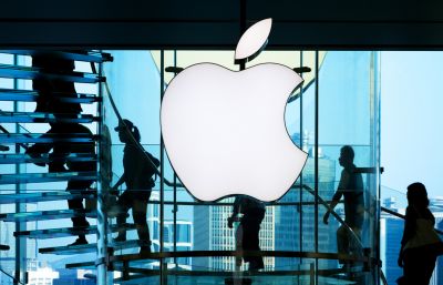 Apple office staircase